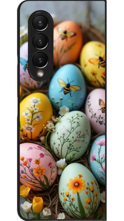 Coque Samsung Galaxy Z Fold3 5G - Easter 2026 Eggs with bees