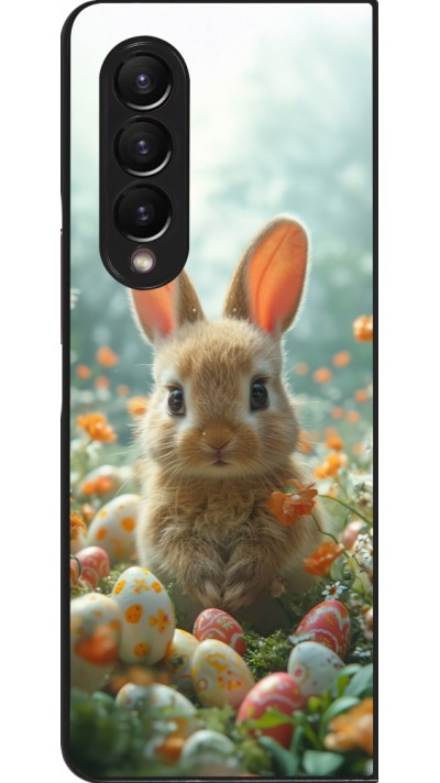 Coque Samsung Galaxy Z Fold3 5G - Easter 2026 Rabbit in the garden