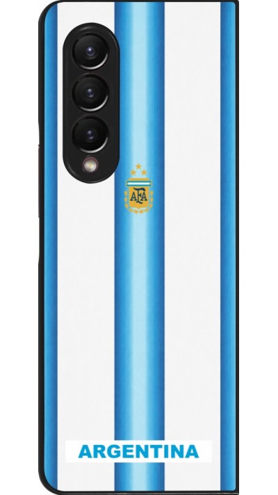 Coque Samsung Galaxy Z Fold3 5G - Maillot de football Argentine 2026 personnalisable