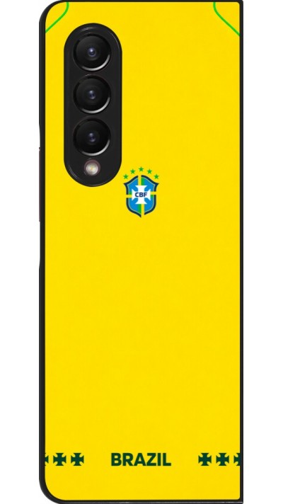 Coque Samsung Galaxy Z Fold3 5G - Maillot de football Bresil 2026 personnalisable