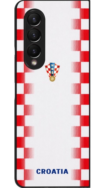 Coque Samsung Galaxy Z Fold3 5G - Maillot de football Croatie 2026 personnalisable