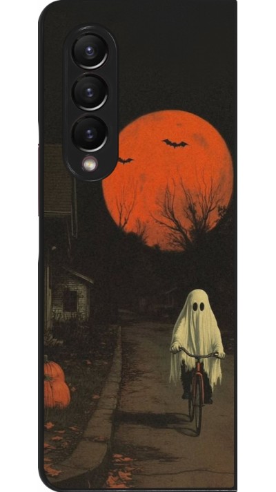 Coque Samsung Galaxy Z Fold3 5G - Halloween 2025 Ghost on a bicycle Coque Samsung Galaxy Z Fold3 5G - Halloween 2025 Ghost on a bicycle