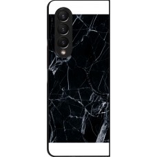 Coque Samsung Galaxy Z Fold3 5G - Marble Black 01
