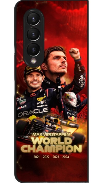 Coque Samsung Galaxy Z Fold3 5G - Max Verstappen Champion 2023