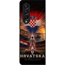 Coque Samsung Galaxy Z Fold3 5G - Football Croatie splash 2026