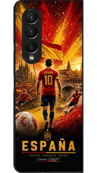 Coque Samsung Galaxy Z Fold3 5G - Football Espagne splash 2026