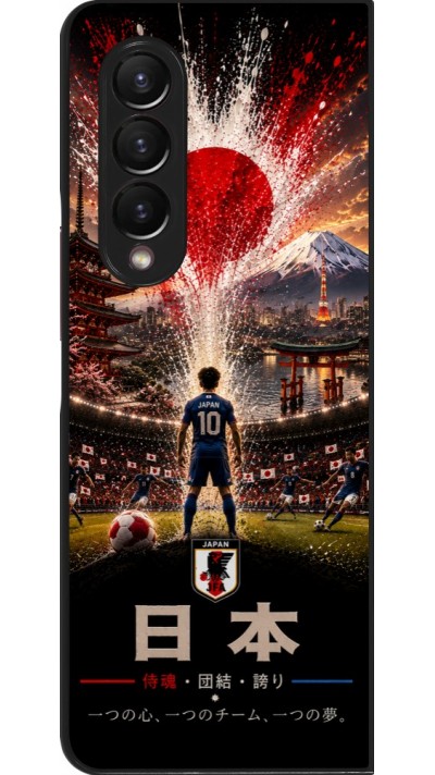 Coque Samsung Galaxy Z Fold3 5G - Football Japon splash 2026
