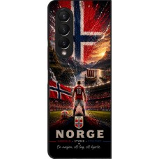 Coque Samsung Galaxy Z Fold3 5G - Football Norvège splash 2026