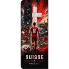 Coque Samsung Galaxy Z Fold3 5G - Football Suisse splash 2026