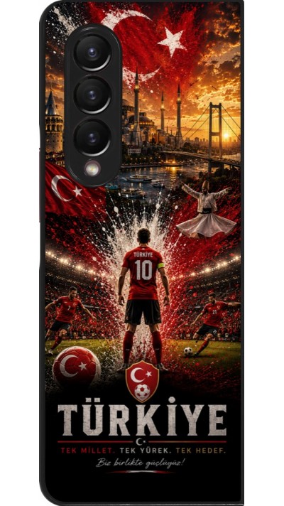Coque Samsung Galaxy Z Fold3 5G - Football Turquie splash 2026