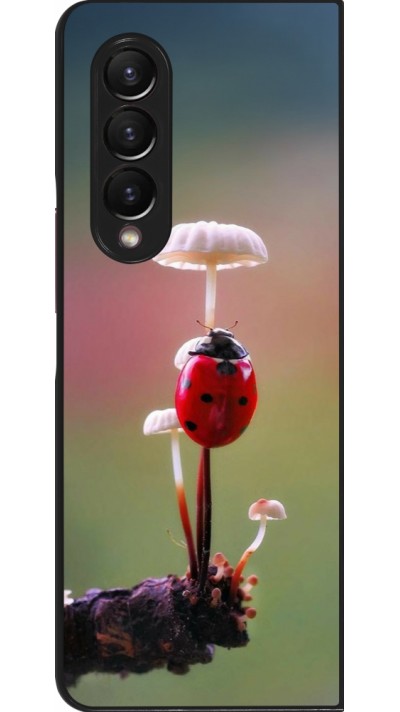 Coque Samsung Galaxy Z Fold3 5G - Ladybird on a mushroom 2026