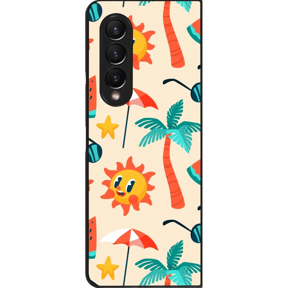 Coque Samsung Galaxy Z Fold3 5G - Summer 2025 Pattern soleil