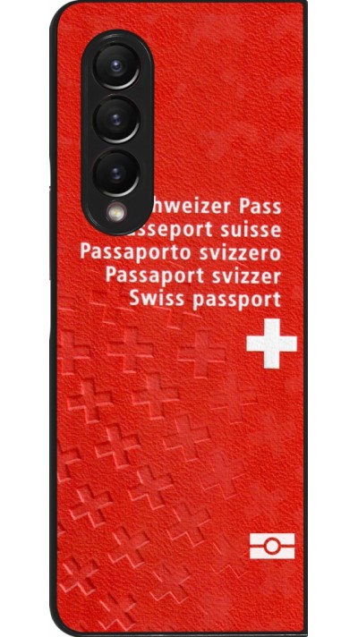 Coque Samsung Galaxy Z Fold3 5G - Swiss Passport Coque Samsung Galaxy Z Fold3 5G - Swiss Passport
