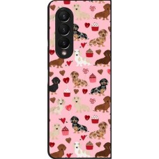 Coque Samsung Galaxy Z Fold3 5G - Valentine 2024 puppy love