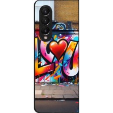 Samsung Galaxy Z Fold3 5G Case Hülle - Valentin 2025 Liebe U Tag