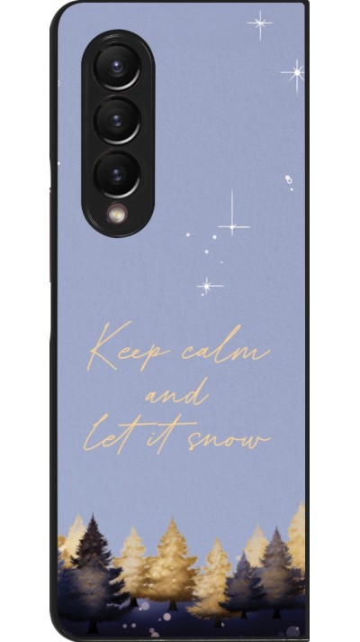 Coque Samsung Galaxy Z Fold3 5G - Winter 25 Winter illustration of trees