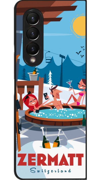 Coque Samsung Galaxy Z Fold3 5G - Zermatt Mountain Jacuzzi