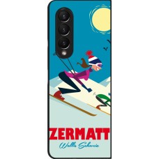 Coque Samsung Galaxy Z Fold3 5G - Zermatt Ski Downhill