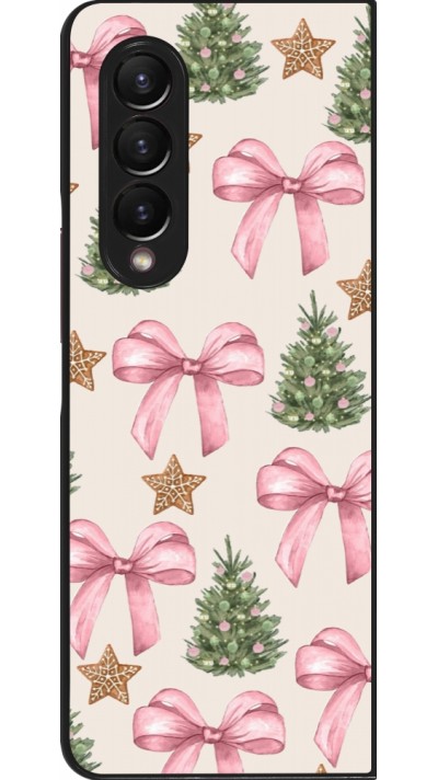 Coque Samsung Galaxy Z Fold4 - Christmas 25 Vintage Ribbons
