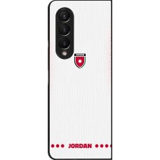 Samsung Galaxy Z Fold4 Case Hülle - Jordanien 2026 personalisierbares Fussballtrikot