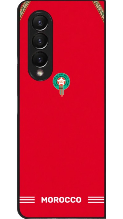 Coque Samsung Galaxy Z Fold4 - Maillot de football Maroc 2026 personnalisable