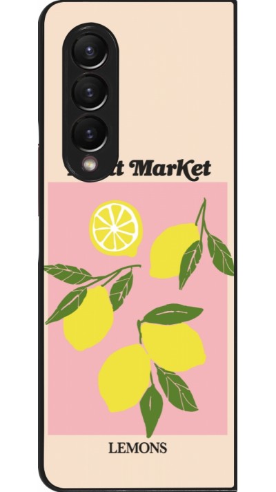 Coque Samsung Galaxy Z Fold4 - Fruit market lemons 2026