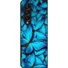 Samsung Galaxy Z Fold4 Case Hülle - Papillon bleu