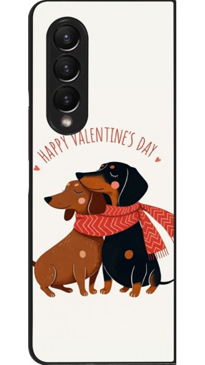 Coque Samsung Galaxy Z Fold4 - Saint Valentines Day 26 Happy Valentine