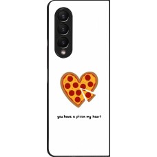 Coque Samsung Galaxy Z Fold4 - Saint Valentines Day 26 You have my pizza heart