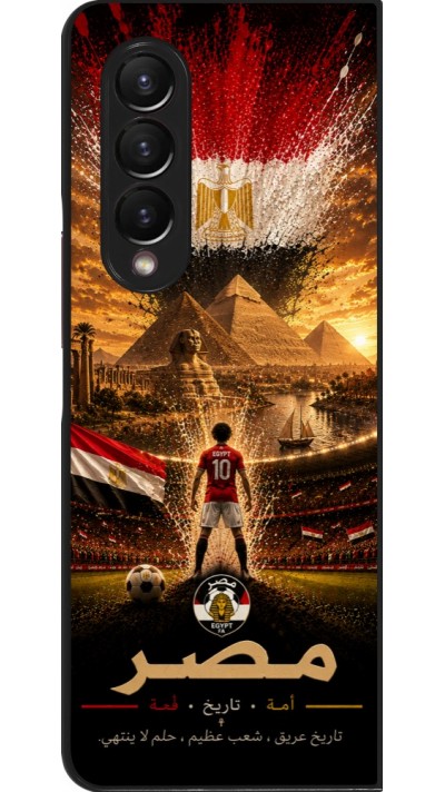 Coque Samsung Galaxy Z Fold4 - Football Égypte splash 2026