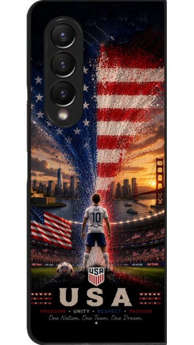 Coque Samsung Galaxy Z Fold4 - Football États-Unis splash 2026
