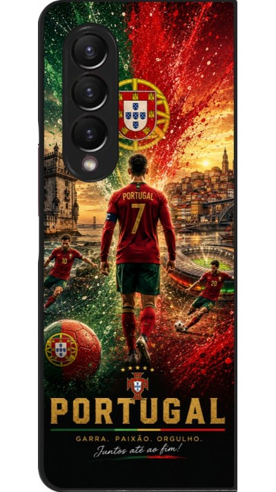 Coque Samsung Galaxy Z Fold4 - Football Portugal splash 2026