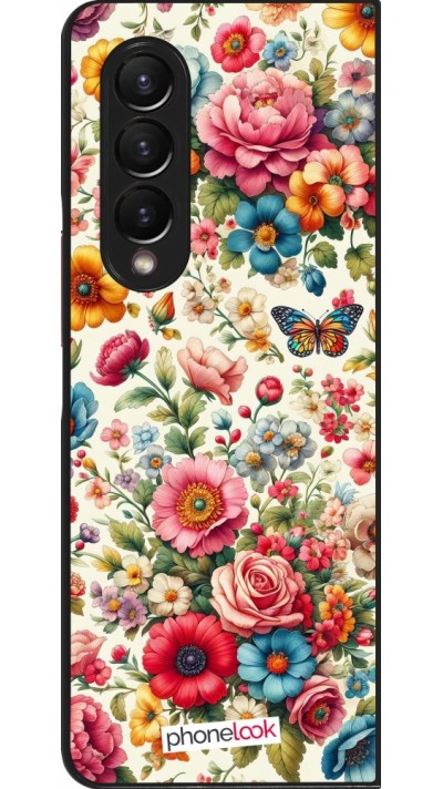 Samsung Galaxy Z Fold4 Case Hülle - Spring 25 fruehling bluetend