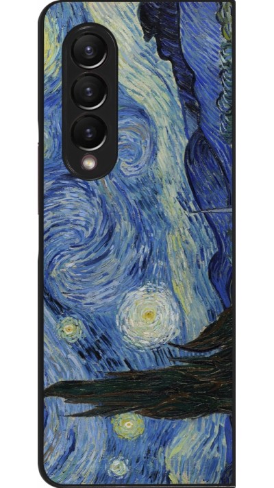 Coque Samsung Galaxy Z Fold4 - Tableau art - La Nuit étoilée - Van Gogh