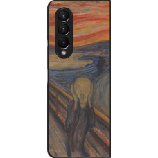 Coque Samsung Galaxy Z Fold4 - Tableau art - Le Cri - Edvard Munch