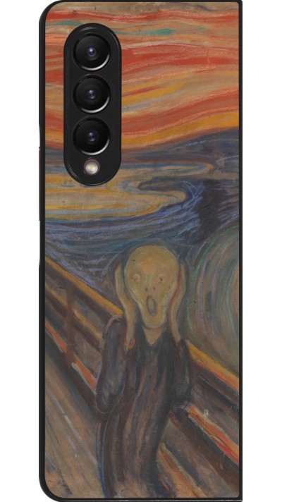 Coque Samsung Galaxy Z Fold4 - Tableau art - Le Cri - Edvard Munch