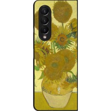 Samsung Galaxy Z Fold4 Case Hülle - Kunstbild - Sonnenblumen  - Van Gogh