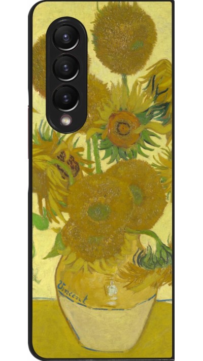 Coque Samsung Galaxy Z Fold4 - Tableau art - Les Tournesols - Van Gogh