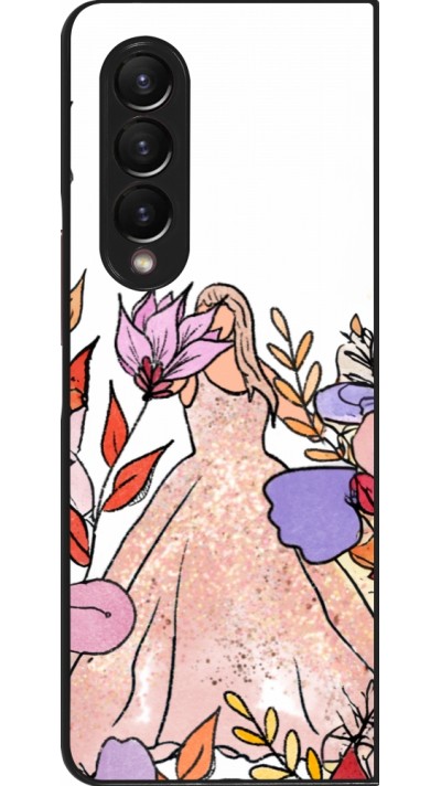Coque Samsung Galaxy Z Fold4 - Taylor Swift Sketch - White
