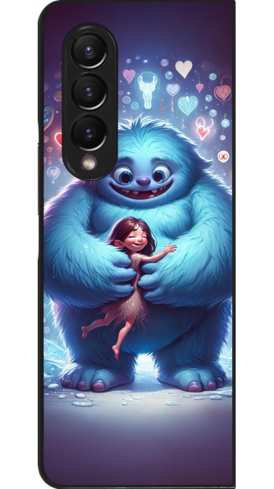 Coque Samsung Galaxy Z Fold4 - Valentine 2024 Fluffy Love
