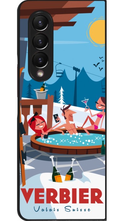 Coque Samsung Galaxy Z Fold4 - Verbier Mountain Jacuzzi