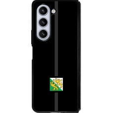 Samsung Galaxy Z Fold5 Case Hülle - Silikon schwarz Kanton TG schwarz