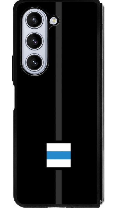 Coque Samsung Galaxy Z Fold5 - Silicone rigide noir Canton ZG noir