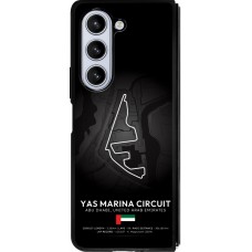 Coque Samsung Galaxy Z Fold5 - Silicone rigide noir F1 Track 2025 Abu Dhabi