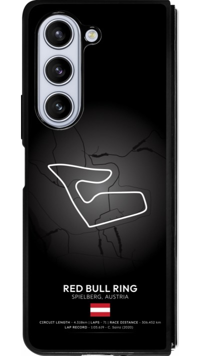 Coque Samsung Galaxy Z Fold5 - Silicone rigide noir F1 Track 2025 Austria