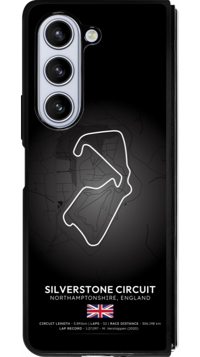 Coque Samsung Galaxy Z Fold5 - Silicone rigide noir F1 Track 2025 Great Britan