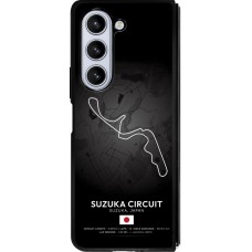 Coque Samsung Galaxy Z Fold5 - Silicone rigide noir F1 Track 2025 Japan