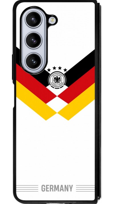 Samsung Galaxy Z Fold5 Case Hülle - Silikon schwarz Deutschland 2026 personalisierbares Fussballtrikot