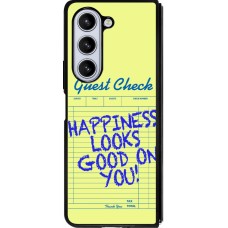 Samsung Galaxy Z Fold5 Case Hülle - Silikon schwarz Guest check 2026