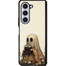 Samsung Galaxy Z Fold5 Case Hülle - Silikon schwarz Halloween 2025 Ghost gardener